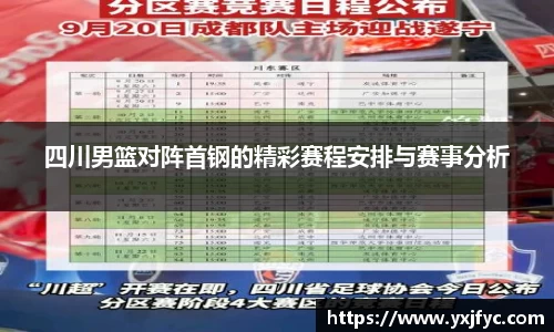 四川男篮对阵首钢的精彩赛程安排与赛事分析